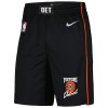 NBA Mænd Detroit Pistons Shorts 2023-24 Nike City Edition Sort Swingman